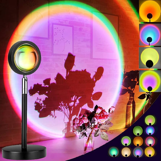 Creative Sunset Lamp Floor/Table Lamp Bedroom Projection